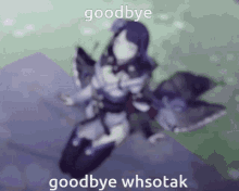 Whsotak Goodbye GIF - Whsotak Goodbye Raiden Shogun GIFs