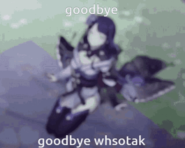Whsotak Goodbye GIF Whsotak Goodbye Raiden Shogun Descubre y