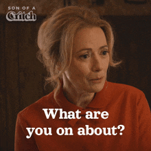 What Are You On About Mary GIF - What Are You On About Mary Son Of A Critch GIFs