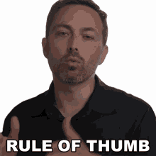 rule of thumb derek muller veritasium standard basic rule
