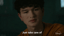 Just Take Care Of Each Other Out There Percy Jackson And The Olympians GIF - Just Take Care Of Each Other Out There Percy Jackson And The Olympians Stay Safe GIFs