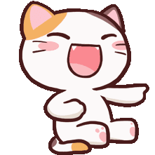 Meong Cat Sticker - Meong Cat Laugh Stickers