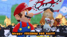 Smg4 Meggy GIF - Smg4 Meggy Freedom For All GIFs