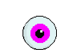 Oddh Eye Sticker - Oddh Eye Pixel Stickers