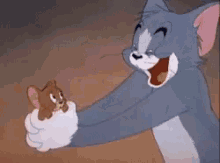 Tom And Jerry Kisses GIF - Tom And Jerry Kisses Hugs GIFs