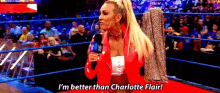 Carmella Better Than GIF - Carmella Better Than Charlotte Flair GIFs