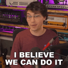 I Believe We Can Do It Agufish GIF