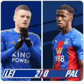 Leicester City F.C. (2) Vs. Crystal Palace F.C. (0) Half-time Break GIF - Soccer Epl English Premier League GIFs