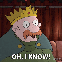 Oh I Know King Zøg GIF - Oh I Know King Zøg John Dimaggio GIFs