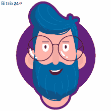 beard beardy man bitrix24 bitrix24fun happy