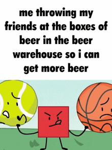 Blocky Beer GIF - Blocky Beer Bfdi GIFs