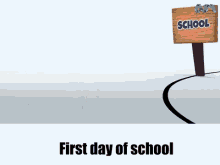 Andy Pirki Push GIF - Andy Pirki Push First Day Of School GIFs