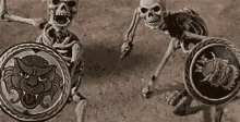 warrior skeletons
