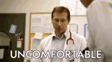 Uncomfortable Dr Ricardo De Matos GIF - Uncomfortable Dr Ricardo De Matos Vet School GIFs