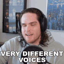 Very Different Voices Sam Johnson GIF - Very Different Voices Sam Johnson Their Voices Are Different GIFs