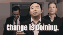 Change Is Coming Andrew Yang GIF