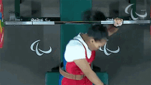 About To Lift The Barbell Paralympic Games GIF - About To Lift The Barbell Paralympic Games Weightlifting GIFs