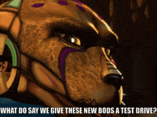 Test Drive Cheetor GIF - Test Drive Cheetor What Do You Say We Give These New Bods A Test Drive GIFs