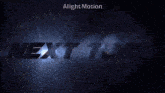 the word next time is displayed on a dark blue background
