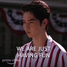 We Are Just Having Fun Steven GIF - We Are Just Having Fun Steven The Summer I Turned Pretty GIFs
