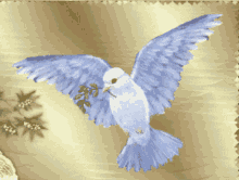 Bird Dove GIF - Bird Dove Olive Brance GIFs