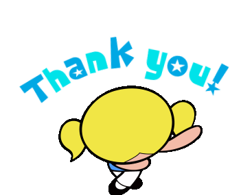 Ppg Bubbles Sticker - Ppg Bubbles Thank You Stickers