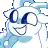 a pixel art drawing of a cat giving a peace sign .