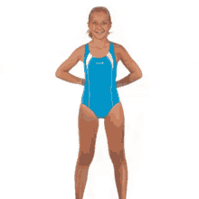 Swimsuit Blue Swimsuit GIF - Swimsuit Blue Swimsuit Caroline Wallenborg GIFs