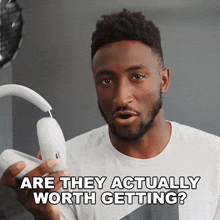 Are They Actually Worth Getting Marques Brownlee GIF - Are They Actually Worth Getting Marques Brownlee Do They Offer Real Value GIFs