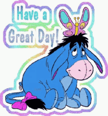 Good Day Eeyore GIF - Good Day Eeyore Donkey GIFs