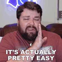 Its Actually Pretty Easy Brian Hull GIF - Its Actually Pretty Easy Brian Hull Its Not Difficult GIFs