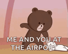 Fighting Bear GIF - Fighting Bear Cony And Brown GIFs