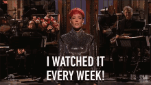 I Watched It Every Week Talking GIF - I Watched It Every Week Talking Presenting GIFs