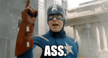 Marvel Captain America GIF - Marvel Captain America Ass GIFs