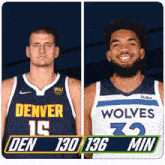 Denver Nuggets (130) Vs. Minnesota Timberwolves (136) Post Game GIF - Nba Basketball Nba 2021 GIFs