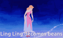 Ling Ling Becomes Beans Magic GIF - Ling Ling Becomes Beans Magic Dress GIFs