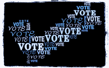 Vote Grunge GIF - Vote Grunge Vote Blue GIFs