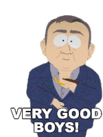 Very Good Boys South Park Sticker - Very Good Boys South Park Good Job Stickers