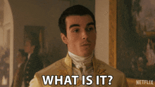 What Is It Young King George GIF - What Is It Young King George Queen Charlotte A Bridgerton Story GIFs