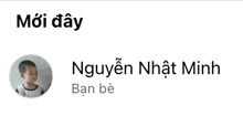 a picture of a young boy in a circle with the name nguyễn nhật minh written below it .