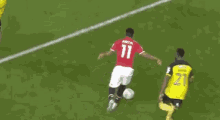 Anthony Martial Running GIF - Anthony Martial Running Kick GIFs