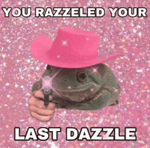 Razzle Dazzle Frog GIF