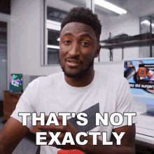Thats Not Exactly Marques Brownlee GIF - Thats Not Exactly Marques Brownlee That Is Not Precisely GIFs