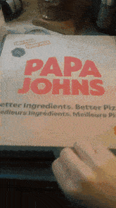 Papa Johns Chicken Bacon Ranch Pizza GIF