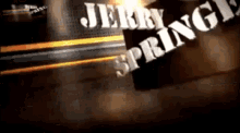 Jerry Springer Intro GIF - Jerry Springer Intro GIFs