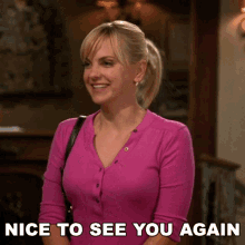 Nice To See You Again Christy GIF - Nice To See You Again Christy Anna Faris GIFs