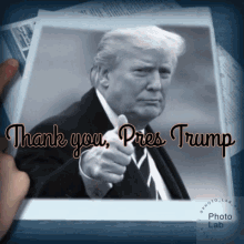 Heart Donald Trump GIF - Heart Donald Trump Thank You President GIFs