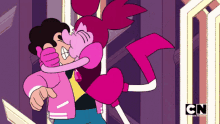 Steven Universe Spinel GIF - Steven Universe Spinel Smooches GIFs