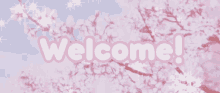Cherry Blossom Welcome Server Welcome GIF
