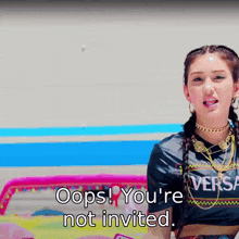 Oops You'Re Not Invited Somi GIF